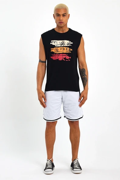 Süperlife Erkek Bisiklet Yaka Regular Fit Baskılı Tişort SPR23AT341 - 7