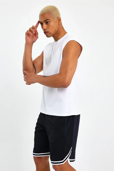 Süperlife Erkek Bisiklet Yaka Regular Fit Tişort SPR23AT340 - 8