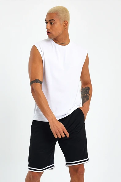 Süperlife Erkek Bisiklet Yaka Regular Fit Tişort SPR23AT340 - 5