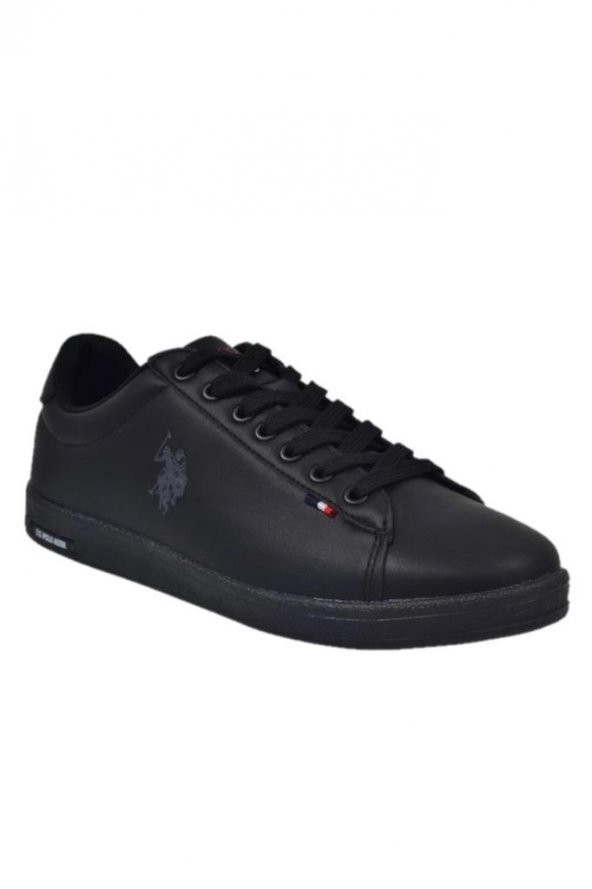 U.S Polo Assn. FRANCO 3FX Erkek Sneaker Ayakkabı Siyah 40-45