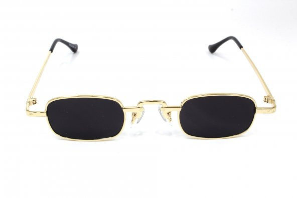 168 Retro Gold Metal Polo Exchange Güneş Gözlüğü