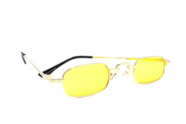 6295 Retro Metal Yellow 57 Polo Exchange Güneş Gözlüğü - 2