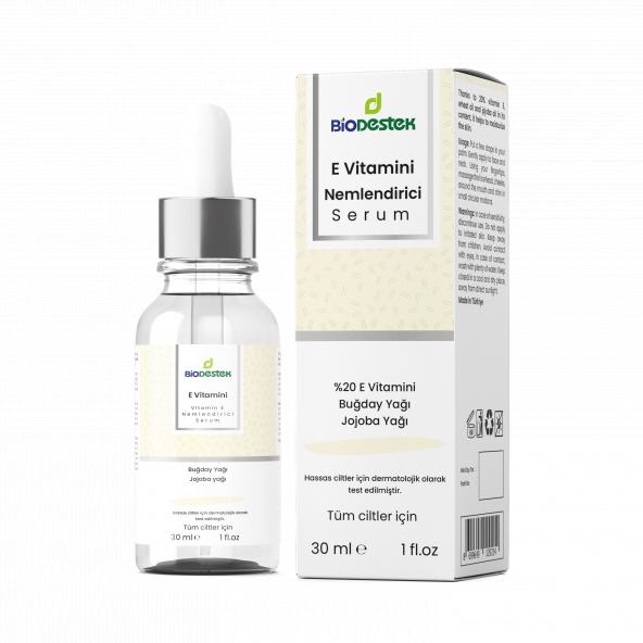 BİODESTEK E VİTAMİNİ NEMLENDİRİCİ SERUM 30 ML