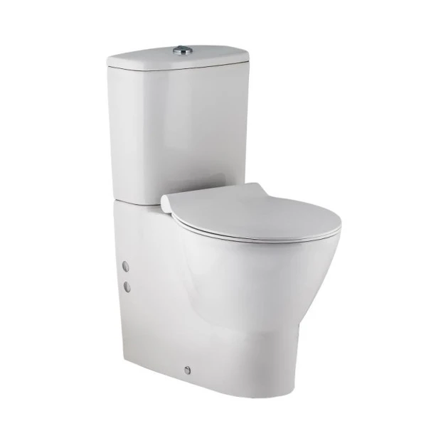 Seramiksan Volcano Duvara Sıfır Klozet + Slim Yavaş Kapak + VitrA İç Takım Set - 3