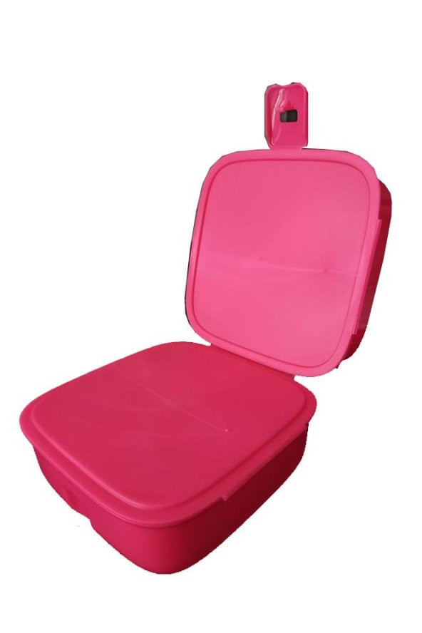 Lol Beslenme Kutusu Pembe 4 Bölmeli 3 Lol Kız Figürlü 1 Adet Yemek Saklama Kabı Beslenme Çantası - 3