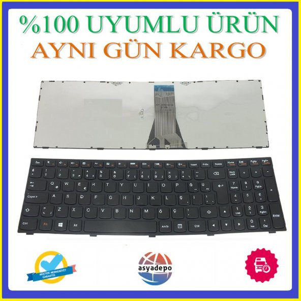 Lenovo IP305-15ABM Klavye Siyah TR