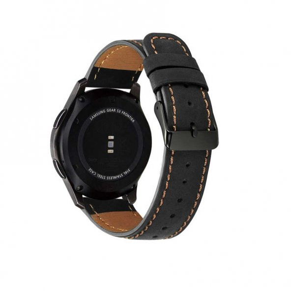 Xiaomi Mi Watch Color 22mm KRD-29 Deri Kordon - 3