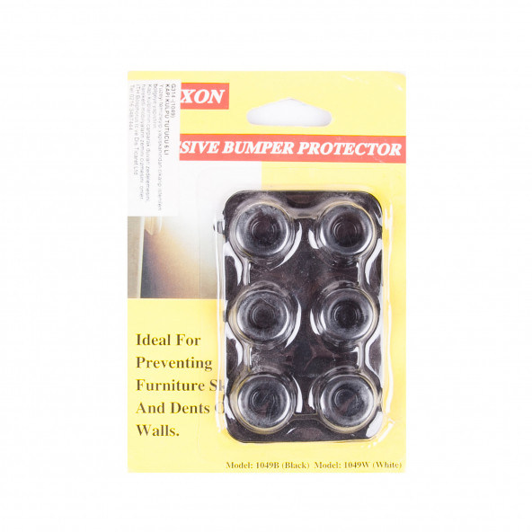 G314  KAPI KULPU ÇARPMA ÖNLEYİCİ TAMPON 6 LI SET 2X2X1CM - 3