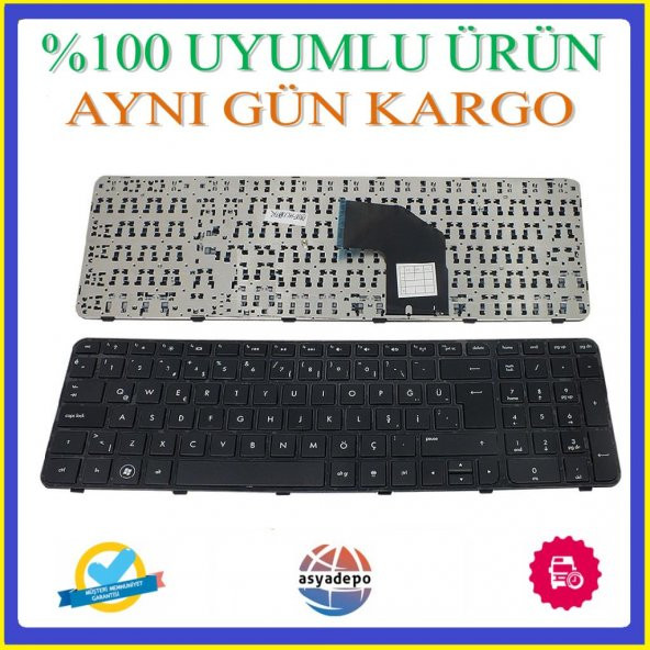 Hp Pavilion g6-2263et Klavye Tuş Takımı Siyah TR ürün görseli 1