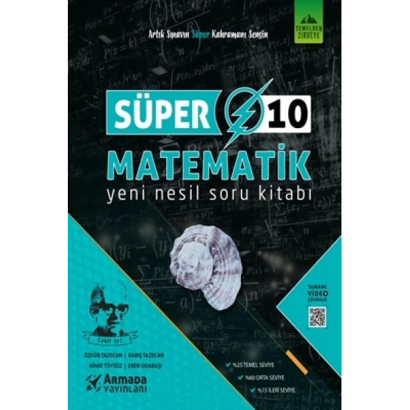 Armada Yayınları 10. Sınıf Matematik Süper Yeni Nesil Soru Kitabı