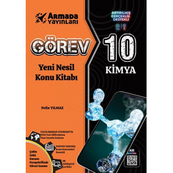 Armada Yayınları 10. Sınıf Görev Kimya Yeni Nesil Konu Kitabı