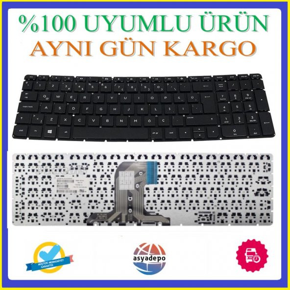 Hp X0M19EA Klavye Tuş Takımı Siyah TR ürün görseli 1