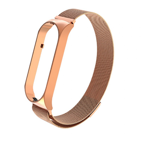 Xiaomi Mi Band 6 Metal Hasır Kordon KRD-01 - 9