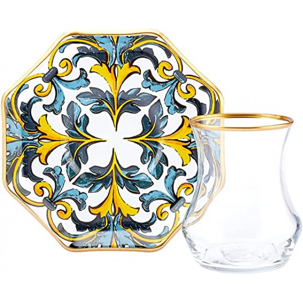 Karaca Gailo 6 Kişilik Çay Seti - 2