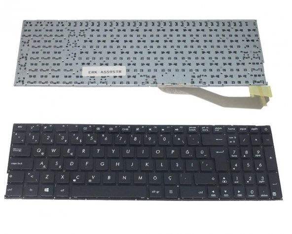 Asus K540UA Klavye Tuş Takımı Siyah TR