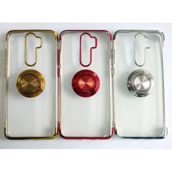 Xiaomi Redmi Note 8 Pro Manyetik Mıknatıslı Yüzüklü Silikon Kılıf - 3