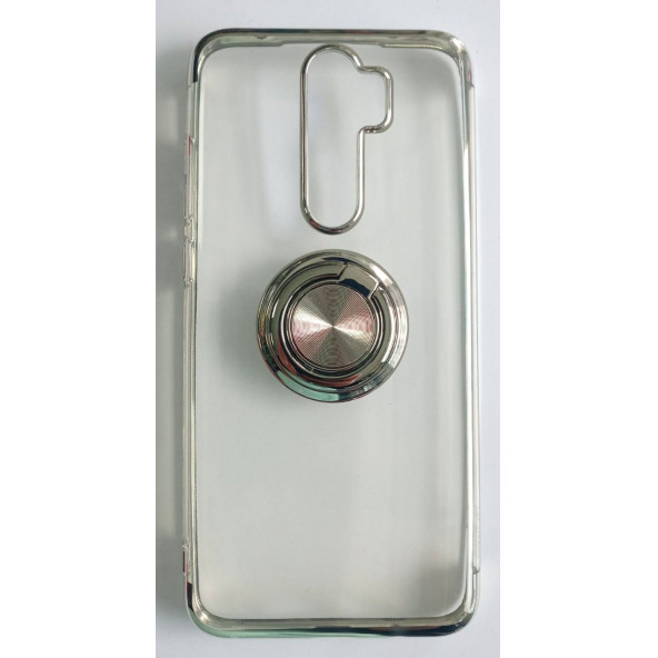 Xiaomi Redmi Note 8 Pro Manyetik Mıknatıslı Yüzüklü Silikon Kılıf - 4