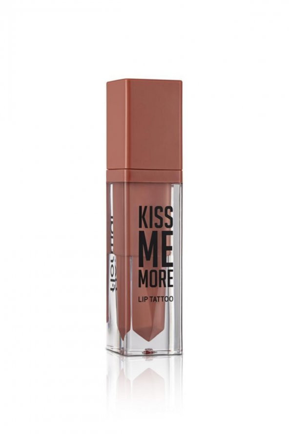 Kiss Me More Lip Tattoo Karamel Rengi 019