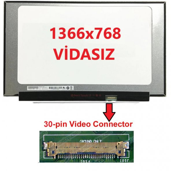 Asus D509DA-BR301 Ekran 15.6 Slim 30 pin vidasız