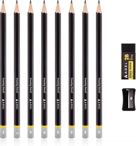 Adel Dereceli Kalem Başlangıç Seti - Resim 2