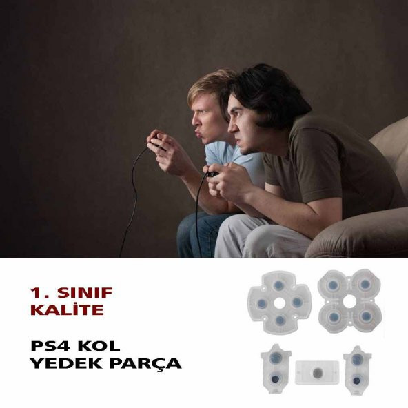 PS4 Kol Tamir 030 040 050 055 İç Lastik Takımı Silikon PS4 Yedek Parça Rubber Pad - 2
