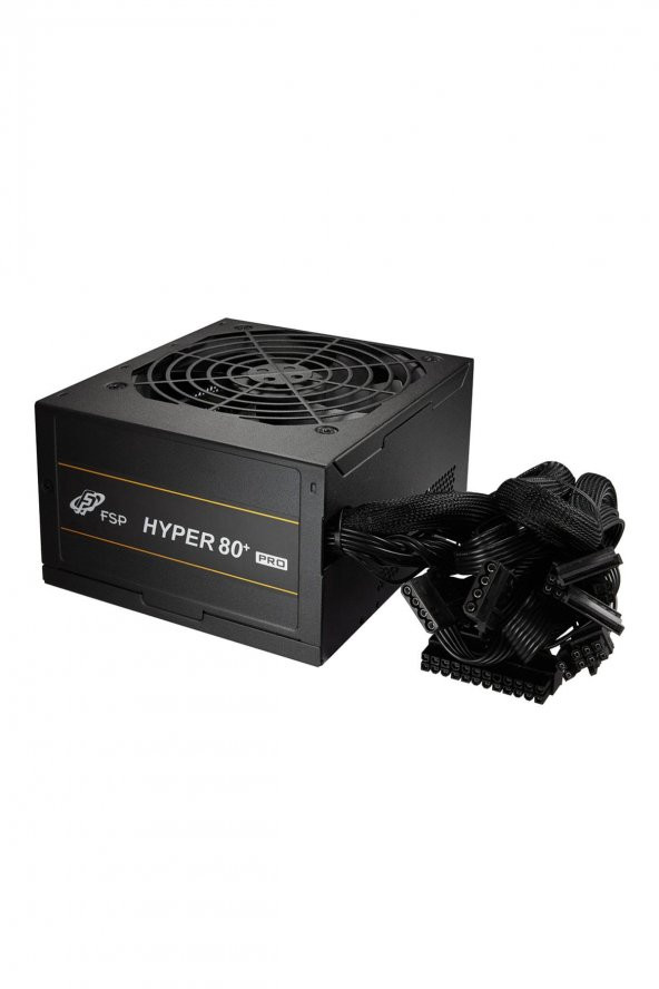 FSP Hyper 80+ Pro H3-700 700W 80+ White 120mm Fan Power Supply - 3