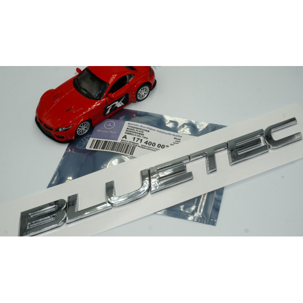 Mercedes Benz Bluetec Sprinter W906 Krom ABS 3M 3D Bagaj Logo Amblem - 5