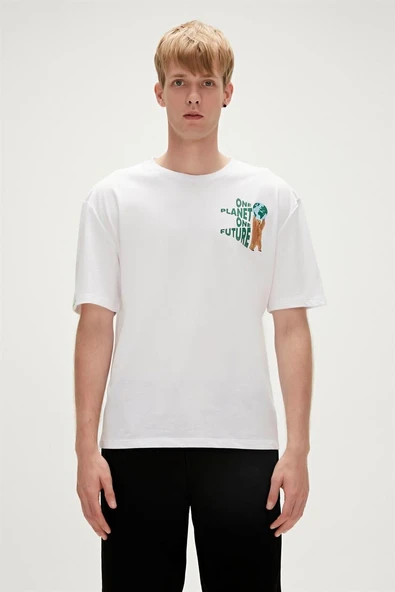 Bad Bear 23.01.07.001-C108 Re-Bear Erkek T-Shirt
