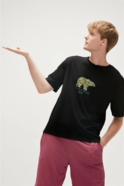 Bad Bear 23.01.07.007-C01 Re-Finger Erkek T-Shirt - 4