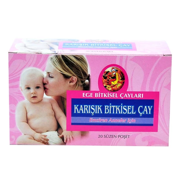 Ege Lokman Anne Çayı 20 Süzen Poşet Emziren Anne Bitkisel Çay - 2