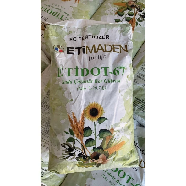 Etidot-67 Borlu Gübre 20 Kg.