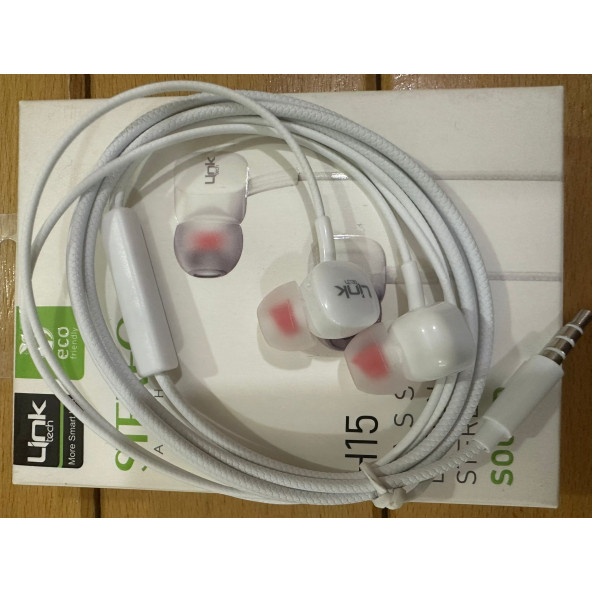 LİNK TECH STETREO KABLOLU MİKROFONLU KULAK İÇİ KULAKLIK EXTRA BASS - 2