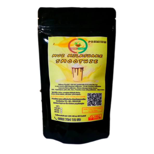 Muz aromalı Milkshake & smoothie 1 kg