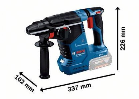Bosch GBH 187-LI 1X5.0Ah AKÜLÜ KIRICI DELİCİ - 2
