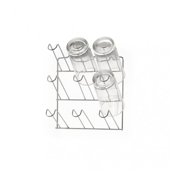 979445-001 BARDAK DÜZENLEYİCİ ASKI VE KURUTMALIK,BULASIKLIK DUVAR MONTE 19x12x24cm - 2