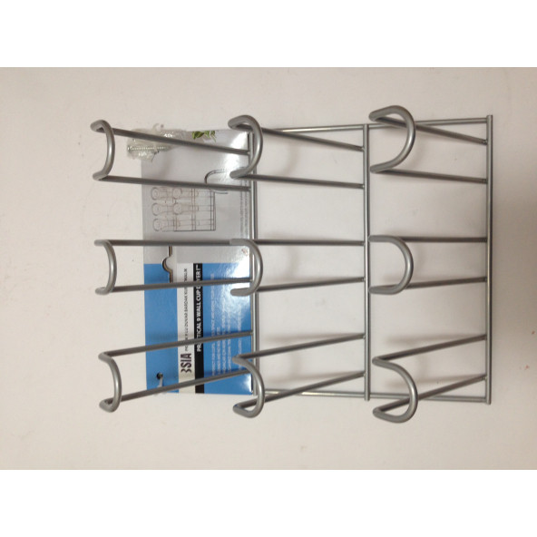 979445-001 BARDAK DÜZENLEYİCİ ASKI VE KURUTMALIK,BULASIKLIK DUVAR MONTE 19x12x24cm - 6