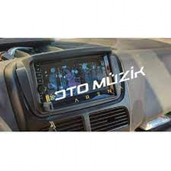 ROYA Fiat Doblo Opel Combo Uyumlu Multimedia 7inç Double Din Oto Teyp - 1