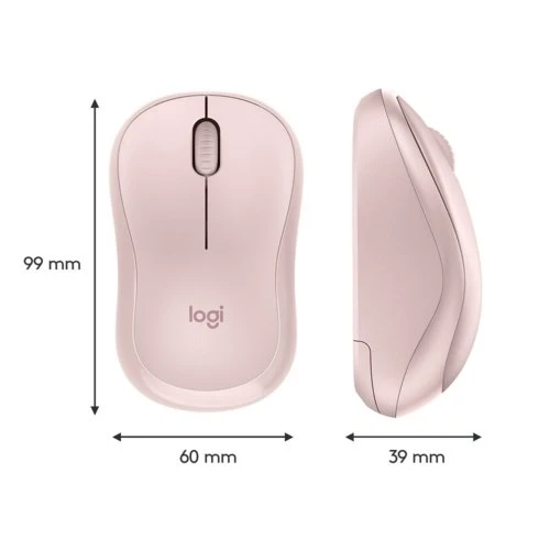 Logitech M221 Kablosuz Mouse Gül 910-006512 - 2