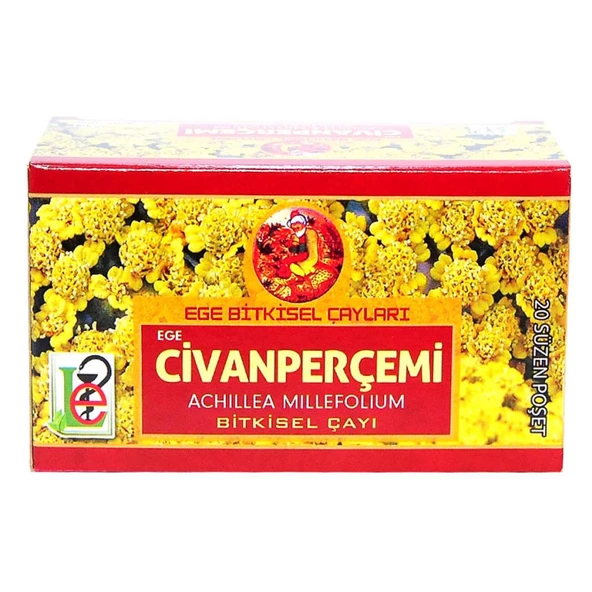 Ege Lokman Bitkisel Çayları Civanperçemi Otu Bitki Çayı 20x1.5G - 2
