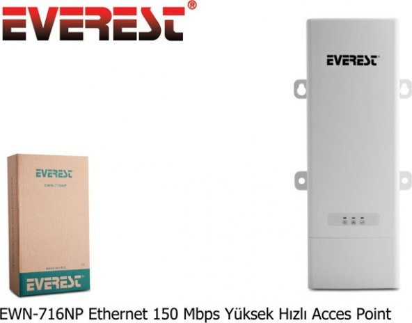 Everest Ewn-716Np Ethernet 150 Mbps Kablosuz Router Yüksek Hızlı Acces Point - 2