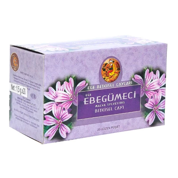 Ege Lokman Bitkisel Çayları Ebegümeci Otu Bitki Çayı 20x1.5G - 3