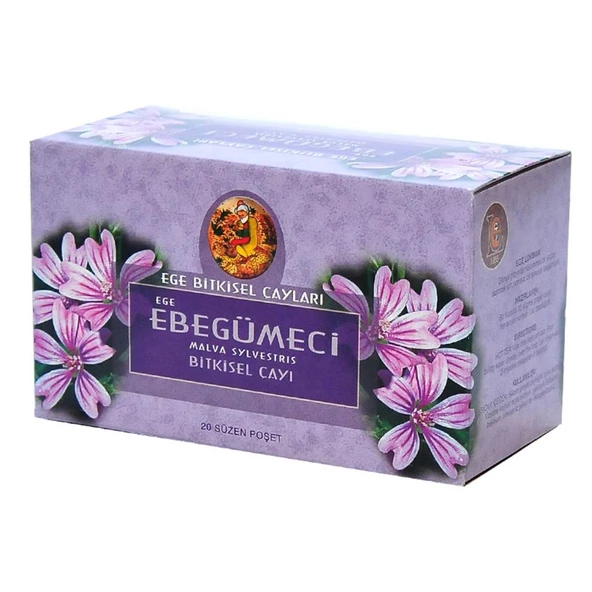 Ege Lokman Bitkisel Çayları Ebegümeci Otu Bitki Çayı 20x1.5G