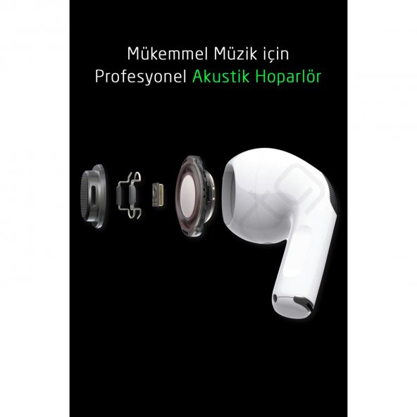 Rtg Eclipse Smartpod Ios ve Android Uyumlu Tws Bluetooth Kulaklık - 6