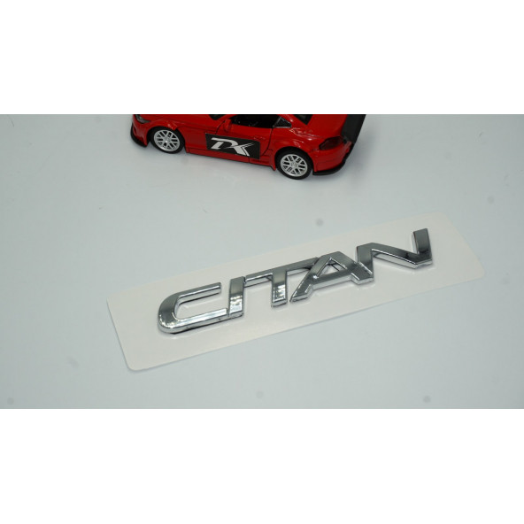 Mercedes Benz Citan Krom ABS 3M 3D Bagaj Logo Amblem - Resim 2