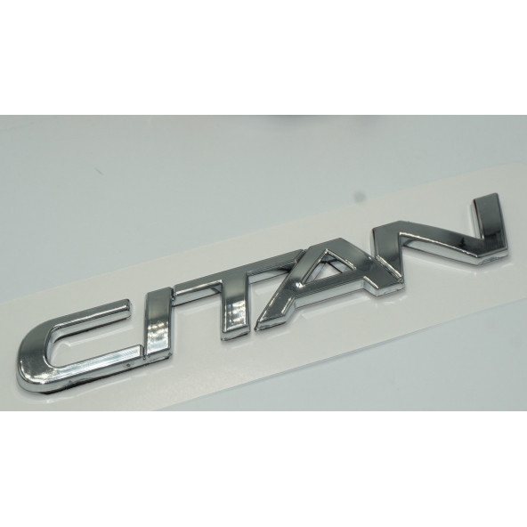 Mercedes Benz Citan Krom ABS 3M 3D Bagaj Logo Amblem - Resim 3