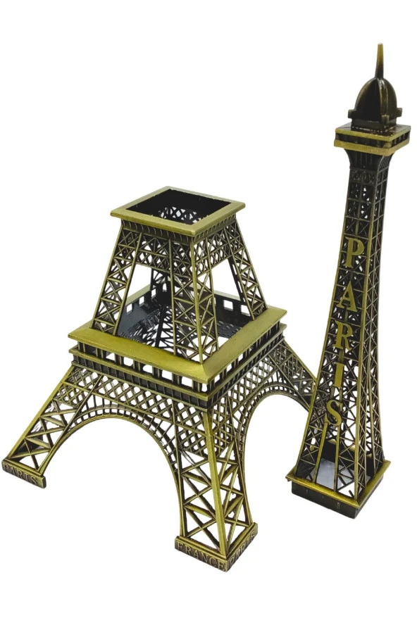 Minyatür Metal Eyfel Kulesi Dekoratif Biblo 32cm - Resim 9