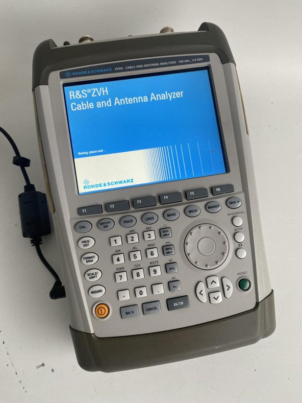 Rohde & Schwarz ZVH4 Kablo ve Anten Sinyal Analiz Cihazı 100kHz 3.6GHz 2.El - Resim 2