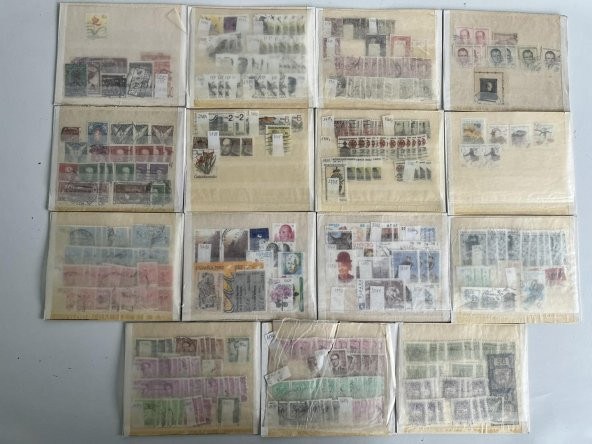 Yabancı Posta Pulu Lotu 1430 Adet B011 - 4