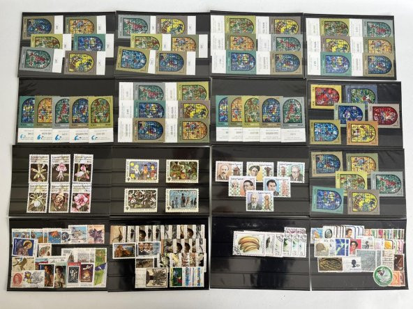 Yabancı Posta Pulu Lotu 1180 Adet B017 - Resim 4