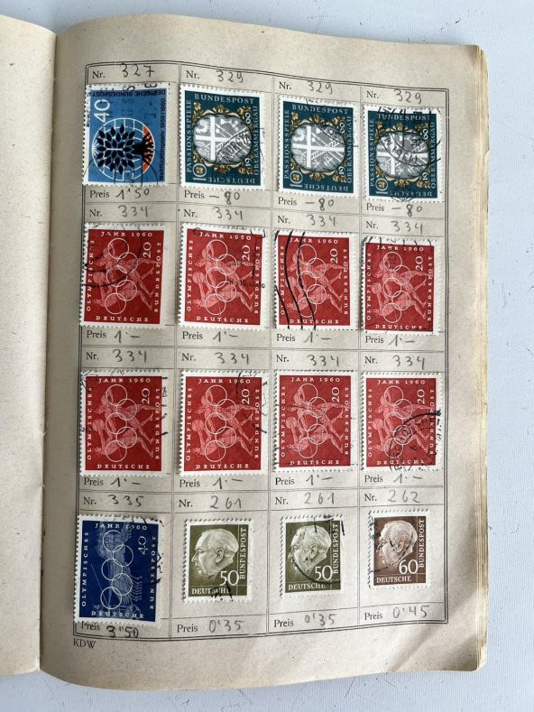 Yabancı Posta Pulu Albümü 650 Adet A080 - Resim 11